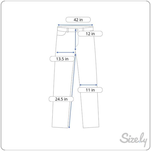 Murrays Toggery Shop Mens Chino Pants 42x24 - Picture 7 of 7